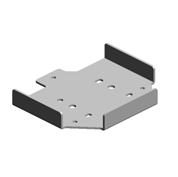 SUPPORTING PLATE:GUIDE PLATE:HINGE