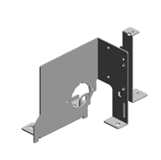 BRACKET:DC MOTOR:LEFT:ASS'Y