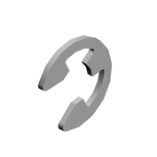 (x5)RETAINING RING - M4