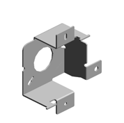 (x2)BRACKET:DC STEPPER MOTOR:TRANSPORT UNIT