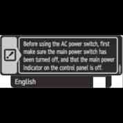 (NA):DECAL:POWER SOURCE:OFF:ABS