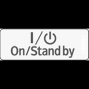 (x2)(NA/AA):DECAL:MAIN SWITCH:ON-STANDBY:ENGLISH