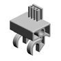 Передний держатель ограничителя, JOGGER FENCE HOLDER - FRONT