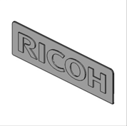 (x5)PLATE:LOGOTYPE:RIC