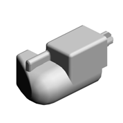 STOPPER:COVER:MANUAL FEED:FRONT