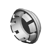 (x2)PLAIN SHAFT BEARING:6X10X6