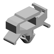 (x2)HARNESS CLAMP - LWS-0306ZC