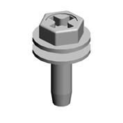 (x3)TAPPING SCREW:WASHER:3X10