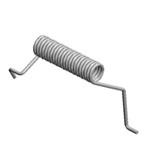 TORSION SPRING:FUSING/PAPER EXIT UNIT:FRONT