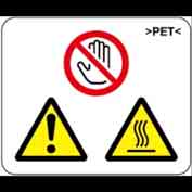 DECAL:H-TEMP WARNING:FUSING:WEB