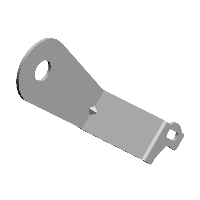 BRACKET:POSITIONING PLATE:REAR