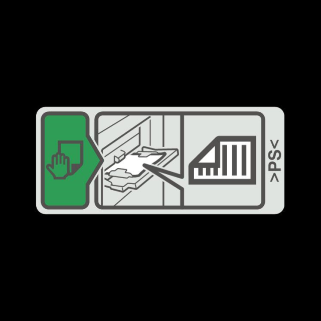 DECAL:PAPER SET DIRECTION