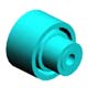 (x4)GEAR:PULLEY:DEVELOPMENT DRIVE UNIT:46Z/37T201109-01 X/O