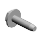 (x2)HEXAGON HEAD TAPPING SCREW:3X12