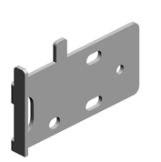 BRACKET:PRESSURE PLATE:LEFT
