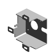 (x2)BRACKET:DC MOTOR:REGISTRATION