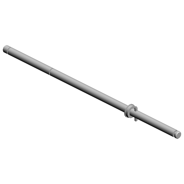 SHAFT:REVERSE ROLLER:SUB-ASS'Y