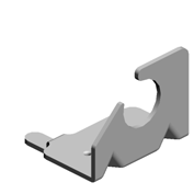 (x2)BRACKET:PLATE:SHUTTER