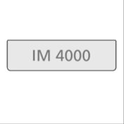 (x2)(IM 4000/4000A):PLATE:MODEL NAME PLATE:4000