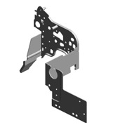 SIDE PLATE:FRONT:EXIT:ASS'Y