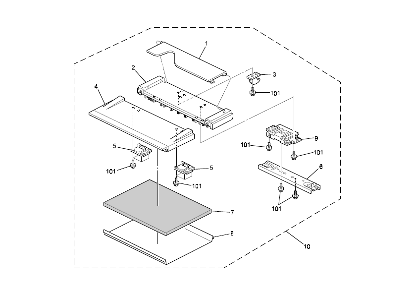 PLATEN COVER (C232)