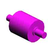 (x2)GUIDE STOPPER ROLLER