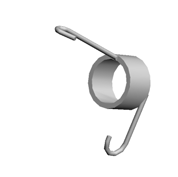 TORSION SPRING:LEFT:GUIDE PLATE:TRANSFER/SEPARATION