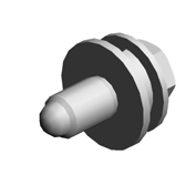 (x4)SCREW:SPRING WASHER:ROUND POINT:M4X10