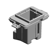 Левый держатель петли, Holder:Hinge:Left