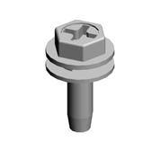 (x3)TAPPING SCREW:WASHER:3X10