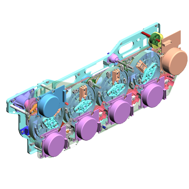 DRIVE UNIT:ENGINE:ATHENA-C2:ASS'Y