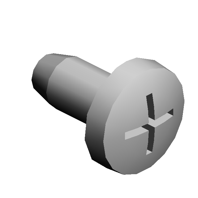 (x2)BINDING SELF-TAPPING SCREW:3X6