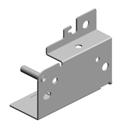 BRACKET:DC SOLENOID:PEEN