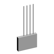 DISCHARGE BRUSH:FUSING:PRESSURE ROLLER