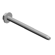 (x8)HEXAGON HEAD TAPPING SCREW:3X40