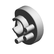 Кулачок подъёма-опускания прижимного вала, (x2)CAM:ON-OFF:PRESSURE ROLLER