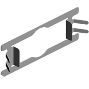(x2)HOLDER:SPRING:PULL OUT