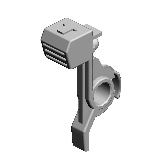 Рукоятка разблокировки бокового ограничителя, LEVER:UN LOCK:END FENCE