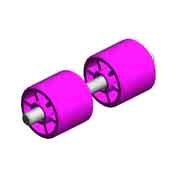 DRIVEN ROLLER:MIDDLE:COUPLING:MIDDLE