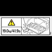 DECAL:CAUTION:TONER SUPPLY SUB-UNIT