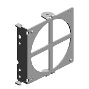 (x2)BRACKET:PCB:CONNECTING:FAN