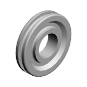 (x2)PULLEY:DRIVEN:WIRE