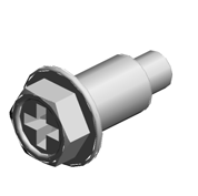 (x4)STEPPED SCREW - M3