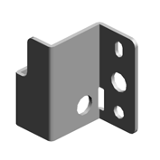 (x2)BRACKET:ARM:PLATE