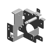 (x2)BRACKET:DC STEPPER MOTOR:PAPER FEED