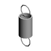 TENSION SPRING:BELT TENSIONER:DRIVE:USED TONER