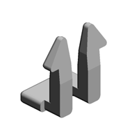 (x2)SPACER:HOLDER:HARNESS