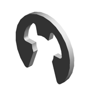(x2)RETAINING RING - M2