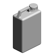 BOTTLE:WASTE FLUID:2L:ADHESION