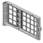 CAP:LOUVER:DEODORIZE FILTER:SMALL:PRO